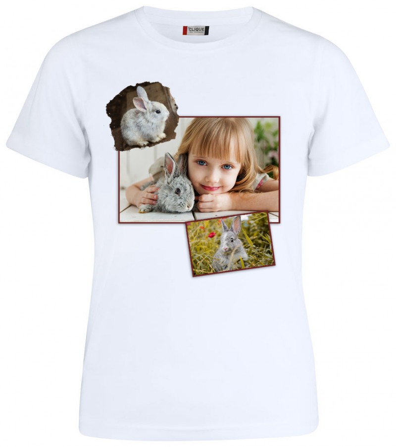 COTTONGRIP-Kinder-Shirt mit Foto