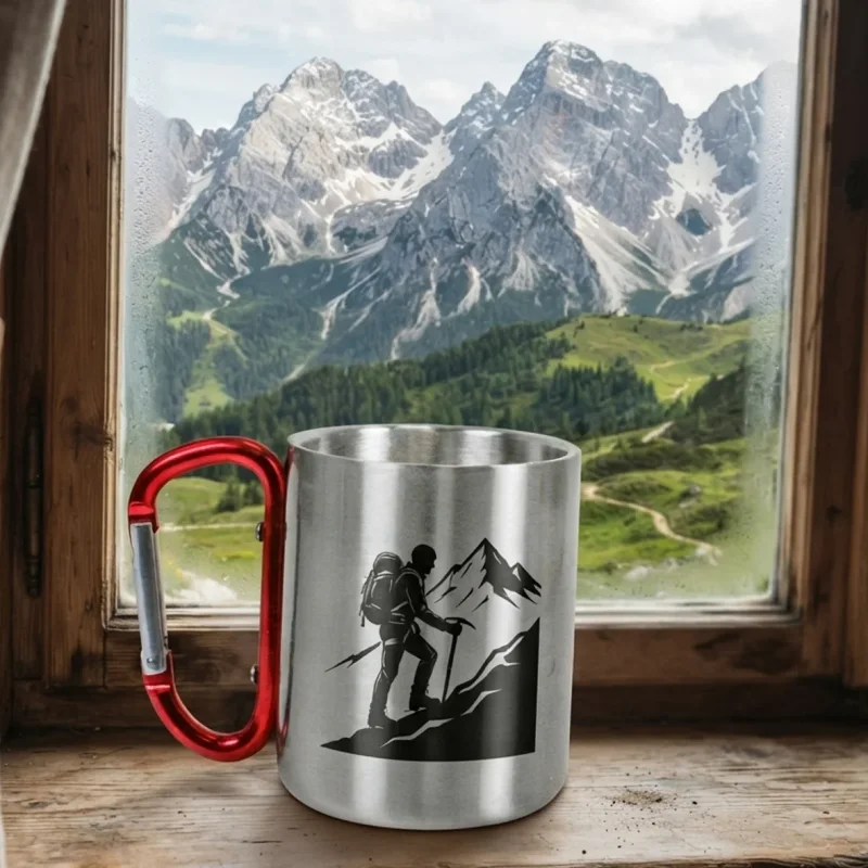 Edelstahlbecher
