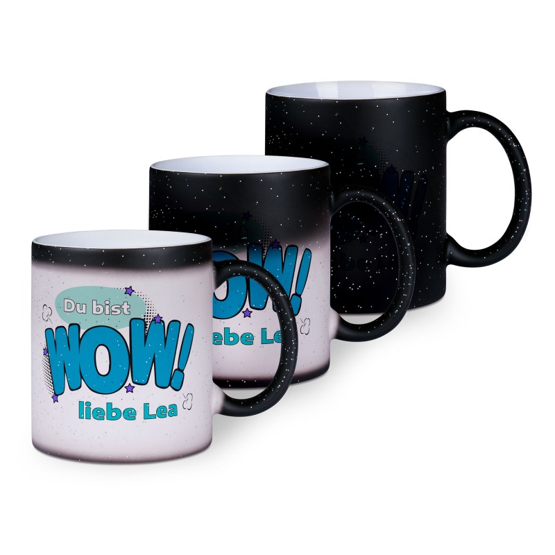 Farbwechseltasse Glitter